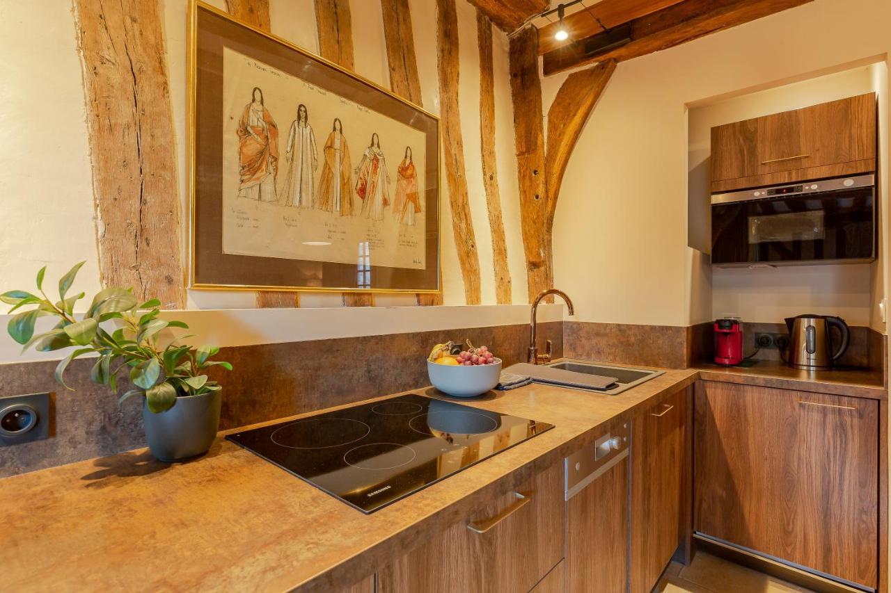 La Venelle Saint Jean Apartment Honfleur Bagian luar foto